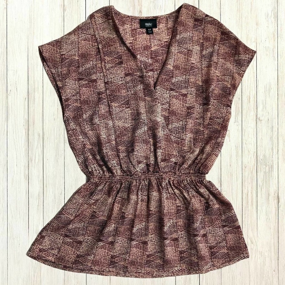 Massimo SMALL Multicolor Sleeveless Blouse
